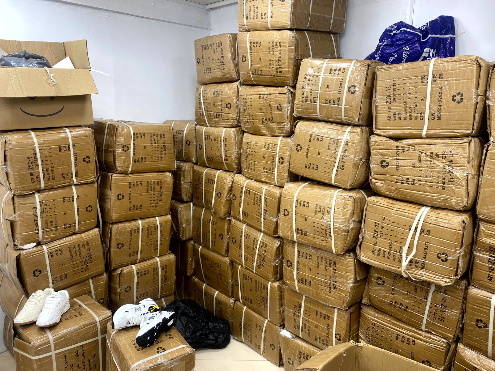 Carton de chaussures